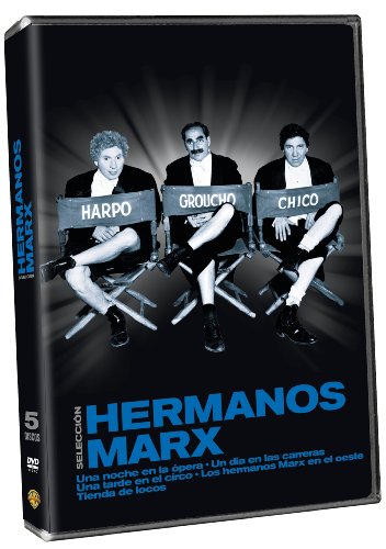 Hermanos Marx (Tienda De Locos ;Un Día En Las Carreras ; Una Noche En La Opera ; Una Tarde En El Circo; Hermanos Marz En El Oeste) [DVD]