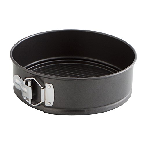 Quid Sweet Grey - Molde de horno desmontable redondo, Negro, 20 cm Quid Sweet Grey - Molde de horno desmontable redondo, Negro, 20 cm