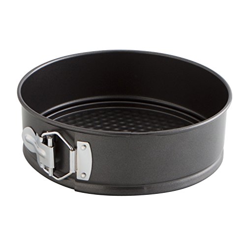 Quid Sweet Grey - Molde de horno desmontable redondo, Negro, 20 cm