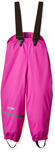 CareTec Pantalones Impermeable Unisex Niños, rosa (Real pink 546), 128