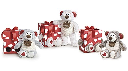 Famosa Softies - Happy Valentine, Oso de peluche de 32cm con caja de regalo sorpresa (Famosa 760017470) Famosa Softies - Happy Valentine, Oso de peluche de 32cm con caja de regalo sorpresa (Famosa 760017470)