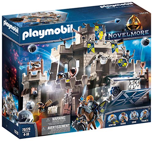 PLAYMOBIL Novelmore Gran Castillo de Novelmore, Entre 5 y 10 Años de edad (70220) PLAYMOBIL Novelmore Gran Castillo de Novelmore, Entre 5 y 10 Años de edad (70220)