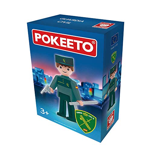 Pokeeto Guardia Civil Hombre, Multicolor, Talla Única (12609)