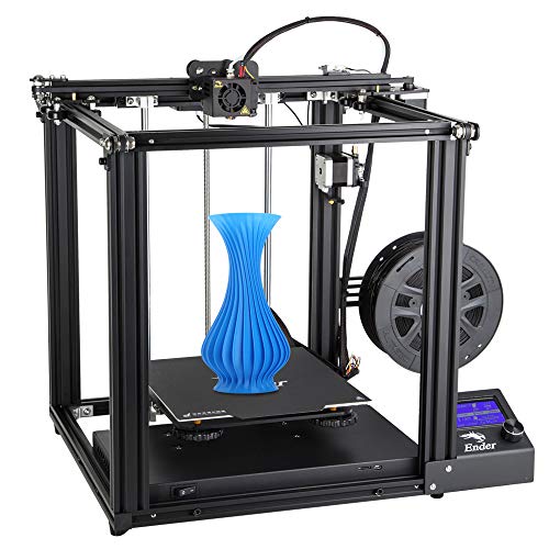 Comgrow Creality 3D Ender-5 Impresora 3D con función de impresión de currículum y fuente de alimentación certificada por UL