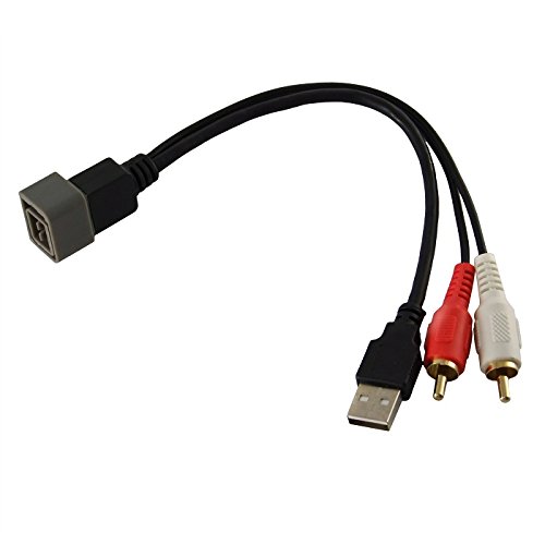 Goliton? cable adaptador de USB para Nuevo Nissan OEM Radio Cable USB Puerto de retenci¨®n de entrada