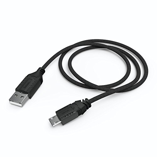 Hama Basic - Cable USB (1,5 m, USB A, Micro-USB A, 2.0, Male Connector/Male Connector, Negro)
