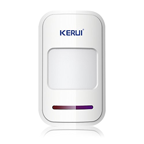 KERUI - Sistema de Alarma Inalámbrica, Sensores Infrarrojos Pasivos, Detectores de Movimiento por Infrarrojos, Sirena, 433 MHz, Seguridad para el Hogar KERUI - Sistema de Alarma Inalámbrica, Sensores Infrarrojos Pasivos, Detectores de Movimiento por Infrarrojos, Sirena, 433 MHz, Seguridad para el Hogar
