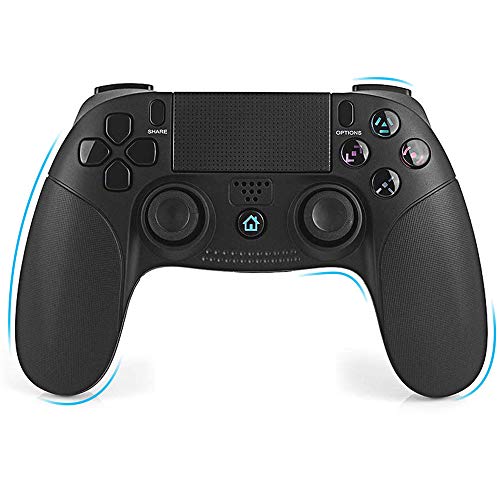 Mando Inalámbrico para PS4 - FAGORY Controlador PS4 Mando de juegos inalámbrico Gamepad Bluetooth, Playstation 4 Joystick de doble vibración para PS4 / PS4 Slim / PS4 Pro / PS3 / PC (Windows 7/8/10)