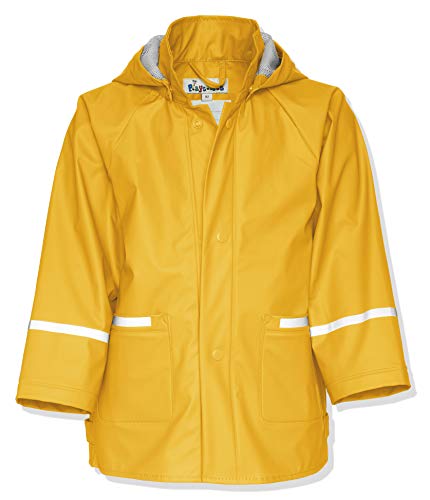 Playshoes Regenjacke Basic Chubasquero, Amarillo (Yellow 12), 7-8 Años Unisex Niños Playshoes Regenjacke Basic Chubasquero, Amarillo (Yellow 12), 7-8 Años Unisex Niños