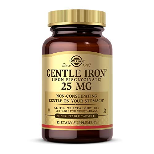 Solgar Hierro Gentle Cápsulas vegetales de 20 mg - Envase de 90 Solgar Hierro Gentle Cápsulas vegetales de 20 mg - Envase de 90