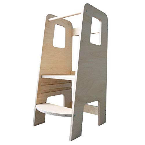 ully by moblì® | la primera Torre de Aprendizaje en madera natural | Hecha en Italia según los principios de Montessori | Diseñada por educadores expertos| Torre de Aprendizaje con estantes ajustables ully by moblì® | la primera Torre de Aprendizaje en madera natural | Hecha en Italia según los principios de Montessori | Diseñada por educadores expertos| Torre de Aprendizaje con estantes ajustables