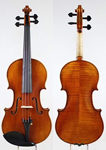 ABMBERTK,violín, Modelo 4/4 violín violín, Barniz alemán, Toda la Madera Europea, Rico Claro, Respuesta rápida, marrón