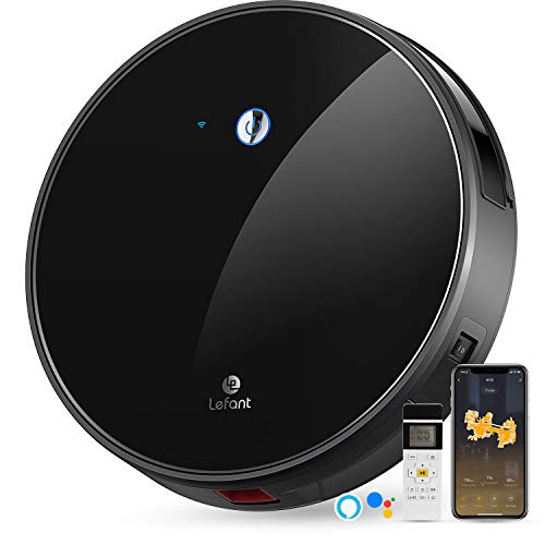 LEFANT Robot Aspirador,succión de 2200 Pa,Control WiFi,Funciona con Alexa y Google,mapeo Inteligente,silencioso,autocargable, Robot Aspirador M520 LEFANT Robot Aspirador,succión de 2200 Pa,Control WiFi,Funciona con Alexa y Google,mapeo Inteligente,silencioso,autocargable, Robot Aspirador M520