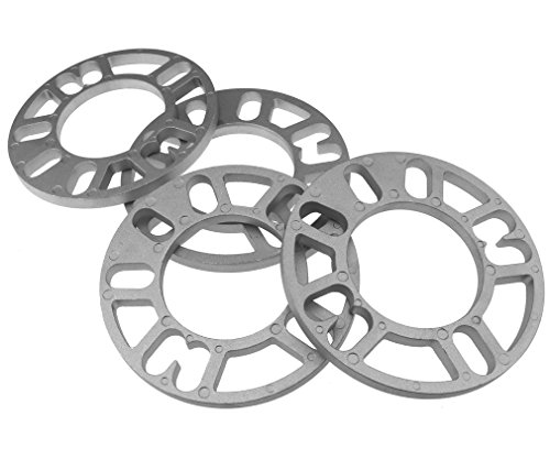 4 x 10 mm separadores de ruedas de aleación de aluminio 4 y 5 pernos para autocar universal