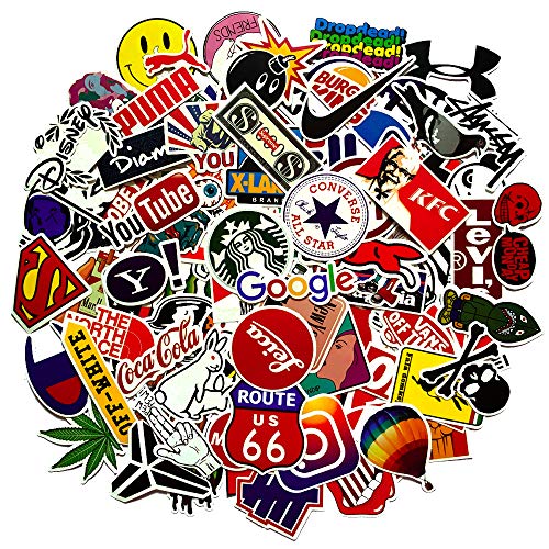 Jackify Pegatinas 100-PCS, Stickers Vinilo Graffiti Calcomanías Pegatina para Moto Infantiles ParedCoche Teclado iPhone Niños Bicicleta Ordenador Equipaje Snowboard Jackify Pegatinas 100-PCS, Stickers Vinilo Graffiti Calcomanías Pegatina para Moto Infantiles ParedCoche Teclado iPhone Niños Bicicleta Ordenador Equipaje Snowboard