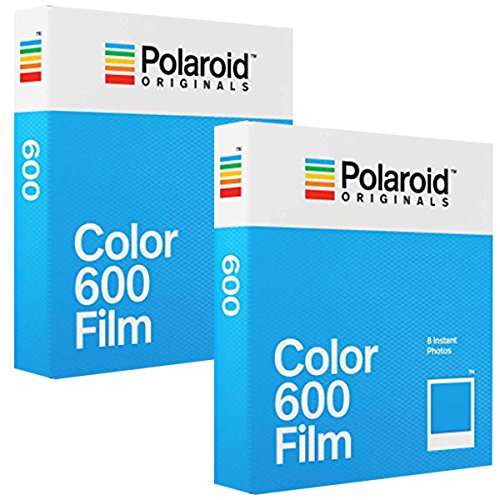Polaroid Color 600 - PHOTO PORST Película fotográfica instantánea (2 x 8 Hojas)