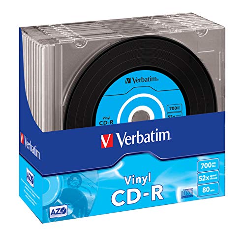 Verbatim CD-R AZO Data Vinyl (Pack de 10 discos) Verbatim CD-R AZO Data Vinyl (Pack de 10 discos)