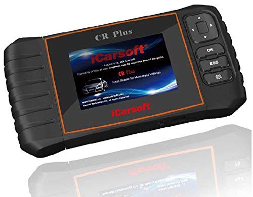 iCarsoft CR Plus OBD2 Test Diagnóstico Auto Error de Equipo de impresión antilectura Dispositivo