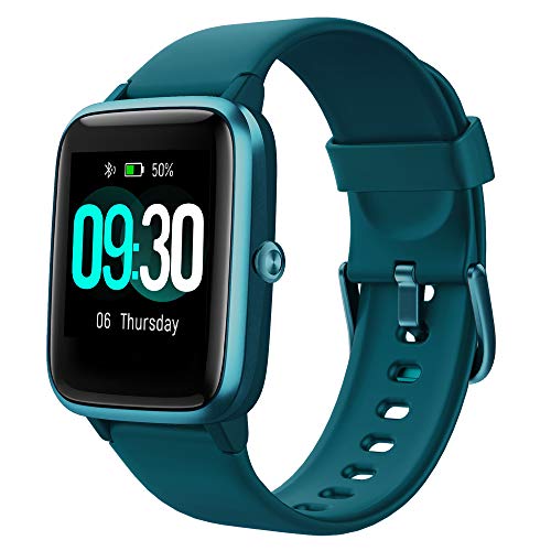 Willful Smartwatch,Reloj Inteligente con Pulsómetro,Cronómetros,Calorías,Monitor de Sueño,Podómetro Pulsera Actividad Inteligente Impermeable IP68 Smartwatch Hombre Reloj Deportivo para Android iOS