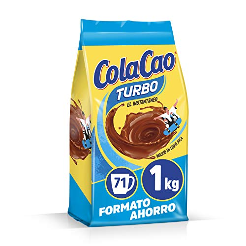 ColaCao Turbo: Cacao Instantáneo y sin Grumitos - 1kg ColaCao Turbo: Cacao Instantáneo y sin Grumitos - 1kg