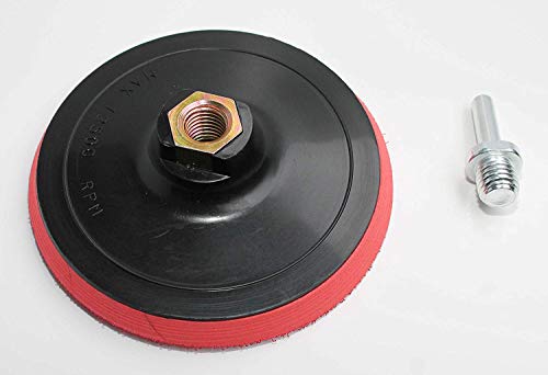 FD-Workstuff Plato de Lija M14 125 mm Incluido de sujeción de Mandril para Taladro FD-Workstuff Plato de Lija M14 125 mm Incluido de sujeción de Mandril para Taladro