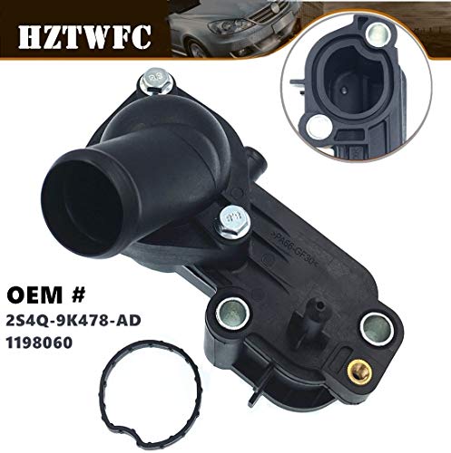 HZTWFC Caja del termostato de refrigerante OEM # 2S4Q-9K478-AD 1198060 HZTWFC Caja del termostato de refrigerante OEM # 2S4Q-9K478-AD 1198060
