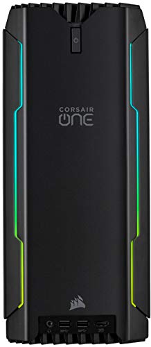 Corsair ONE a100 PC compacto para juegos CPU AMD Ryzen 9 3950X - 32GB DRAM Gráficos NVIDIA GeForce RTX 2080 Ti - 960GB SSD Memoria DDR4 CORSAIR VENGEANCE LPX 32 GB, Negro