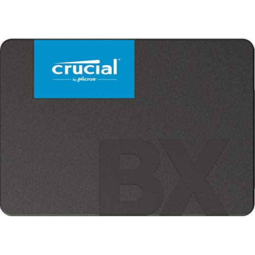 Crucial BX500 240 GB CT240BX500SSD1(Z) Unidad interna de estado sólido, hasta 540 MB/s (3D NAND, SATA, 2.5 Pulgadas)