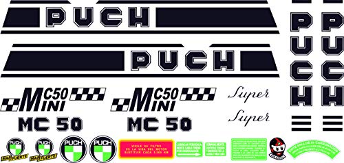 Kit de adhesivos motos clasicas Puch MINICROSS MC 50 Mini Super - Juego Pegatinas Completo - Vinilo para Moto, máxima Calidad. Kit de adhesivos motos clasicas Puch MINICROSS MC 50 Mini Super - Juego Pegatinas Completo - Vinilo para Moto, máxima Calidad.