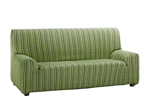 Martina Home Mejico - Funda de sofá elástica, Verde, 3 Plazas, 180 a 240 cm de ancho