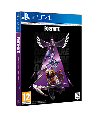 Fortnite: Lote Fuego Oscuro (Esta caja contiene código de descarga) Fortnite: Lote Fuego Oscuro (Esta caja contiene código de descarga)