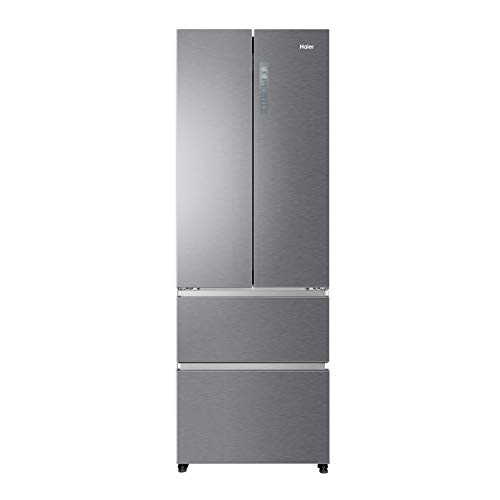 Haier HB20FPAAA - Combinación de nevera y congelador (puerta francesa, Total No Frost/200, 5 cm de altura, 70 cm de ancho, 333 L, 121 L, A++)
