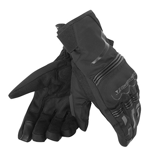 Dainese-TEMPEST UNISEX D-DRY SHORT Guantes, Negro/Negro, Talla L