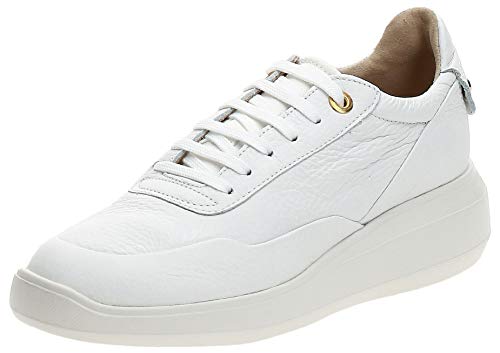 Geox D RUBIDIA A, Zapatillas para Mujer, Blanco (White C1000), 38 EU