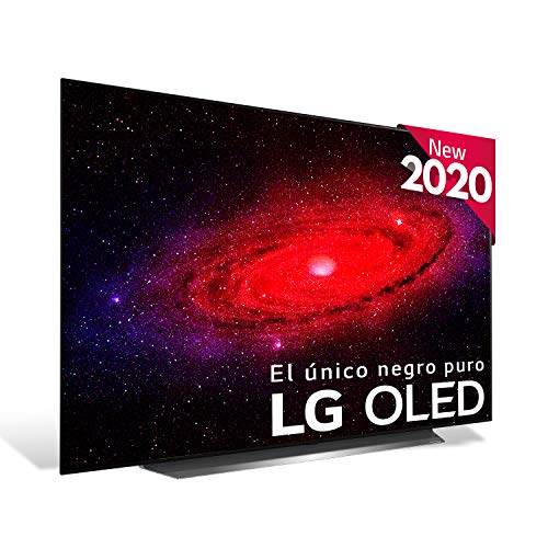 LG OLED55CX-ALEXA - Smart TV 4K OLED 139 cm (55") con Inteligencia Artificial, Procesador Inteligente α9 Gen3, Deep Learning, 100% HDR, Dolby Vision/ATMOS, HDMI 2.1