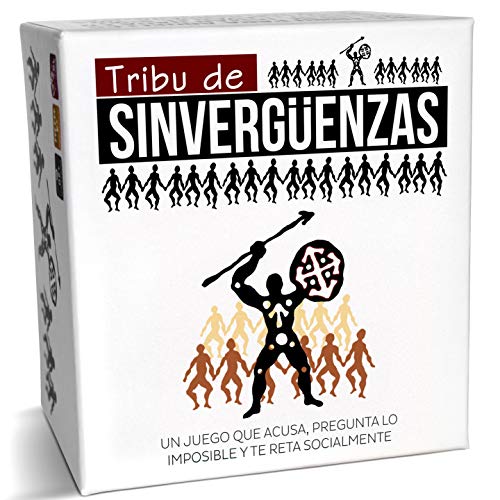 Tribu de Sinvergüenzas - El Mejor Juego de Cartas para Beber para Fiestas y Risas con amig@s - Made In Spain Tribu de Sinvergüenzas - El Mejor Juego de Cartas para Beber para Fiestas y Risas con amig@s - Made In Spain