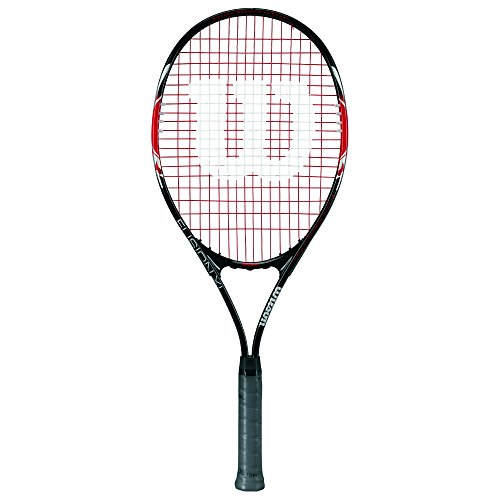 Wilson Raqueta de tenis, Fusion XL, Jugador recreativo y principiante, Negro/rojo, WRT30270U3 Wilson Raqueta de tenis, Fusion XL, Jugador recreativo y principiante, Negro/rojo, WRT30270U3