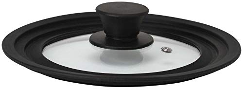 culinario - Tapa Universal para cacerolas y sartenes de Cristal con Borde de Silicona. Disponible en 2 tamaños culinario - Tapa Universal para cacerolas y sartenes de Cristal con Borde de Silicona. Disponible en 2 tamaños