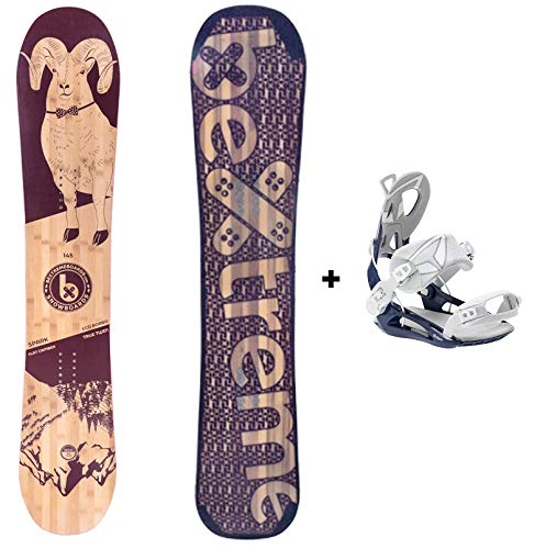 Bextreme Pack Tabla Snowboard Mujer/Chica/niño Spark 145cm con Fijaciones SP Private Medida 39-42 EU. Snow All Mountain polivalente para Freestyle y Freeride. Bextreme Pack Tabla Snowboard Mujer/Chica/niño Spark 145cm con Fijaciones SP Private Medida 39-42 EU. Snow All Mountain polivalente para Freestyle y Freeride.