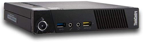 Lenovo ThinkCentre M93p USDT Tiny Quad Core i5-4590T - Ordenador de sobremesa (512 GB, Disco Duro SSD, 8 GB de Memoria, Win 10 Pro, Wi-Fi(Reacondicionado) Lenovo ThinkCentre M93p USDT Tiny Quad Core i5-4590T - Ordenador de sobremesa (512 GB, Disco Duro SSD, 8 GB de Memoria, Win 10 Pro, Wi-Fi(Reacondicionado)