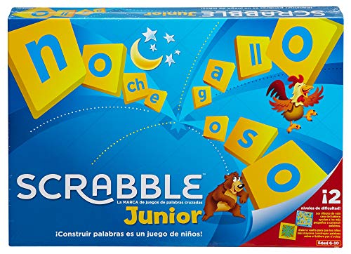 Mattel Games Scrabble junior, juegos de mesa para niños (Mattel Y9669) Mattel Games Scrabble junior, juegos de mesa para niños (Mattel Y9669)