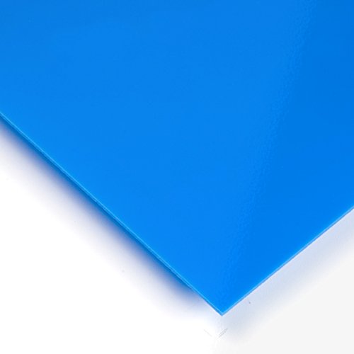 Metacrilato opaco Azul ultramar - 60 x 50 cm x 3 mm