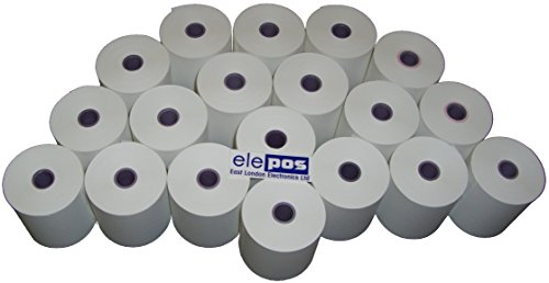 Olivetti ECR7100 - Pack de 10 rollos de papel térmico para calculadora de impresión y SUMMA 21 81120
