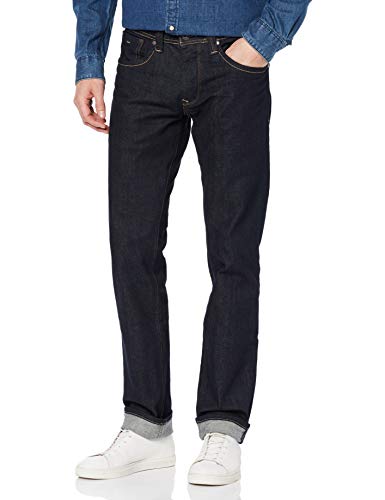 Pepe Jeans Cash Vaqueros Straight, Azul (Medium Used Denim Bb6), W40/L34 para Hombre