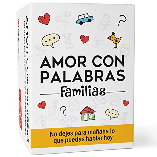 Amor con palabras - Familias | Juegos de Mesa para niños y Adultos Que fortalecen los vínculos Familiares creando Conversaciones de Calidad. Amor con palabras - Familias | Juegos de Mesa para niños y Adultos Que fortalecen los vínculos Familiares creando Conversaciones de Calidad.
