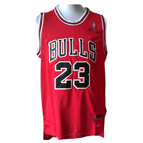 LinkLvoe Camiseta de Baloncesto NBA Michael Jordan # 23 Chicago Bulls para Hombres, los fieles Seguidores de Los Angeles Lakers y Lebron James no Deben perderse Esta Camiseta
