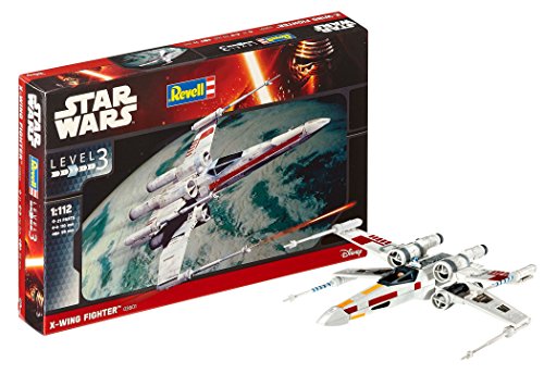 Revell- X-Wing Fighter Maqueta Astronave Star Wars, 10+ Años, Multicolor (03601) Revell- X-Wing Fighter Maqueta Astronave Star Wars, 10+ Años, Multicolor (03601)
