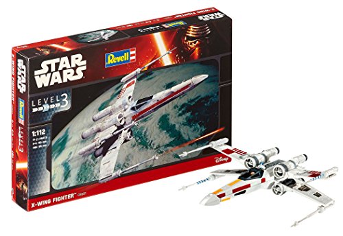 Revell- X-Wing Fighter Maqueta Astronave Star Wars, 10+ Años, Multicolor (03601)