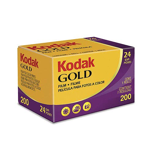 Kodak KOD102100 - Película Negativo Color (35mm Gold 200-24) Multicolor