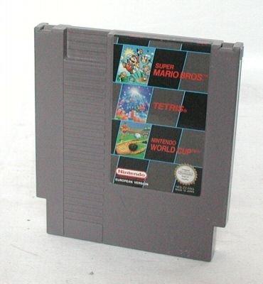 Super Mario Bros + Tetris + Nintendo World Cup [NES] - Nintendo Entretenimiento Sistema